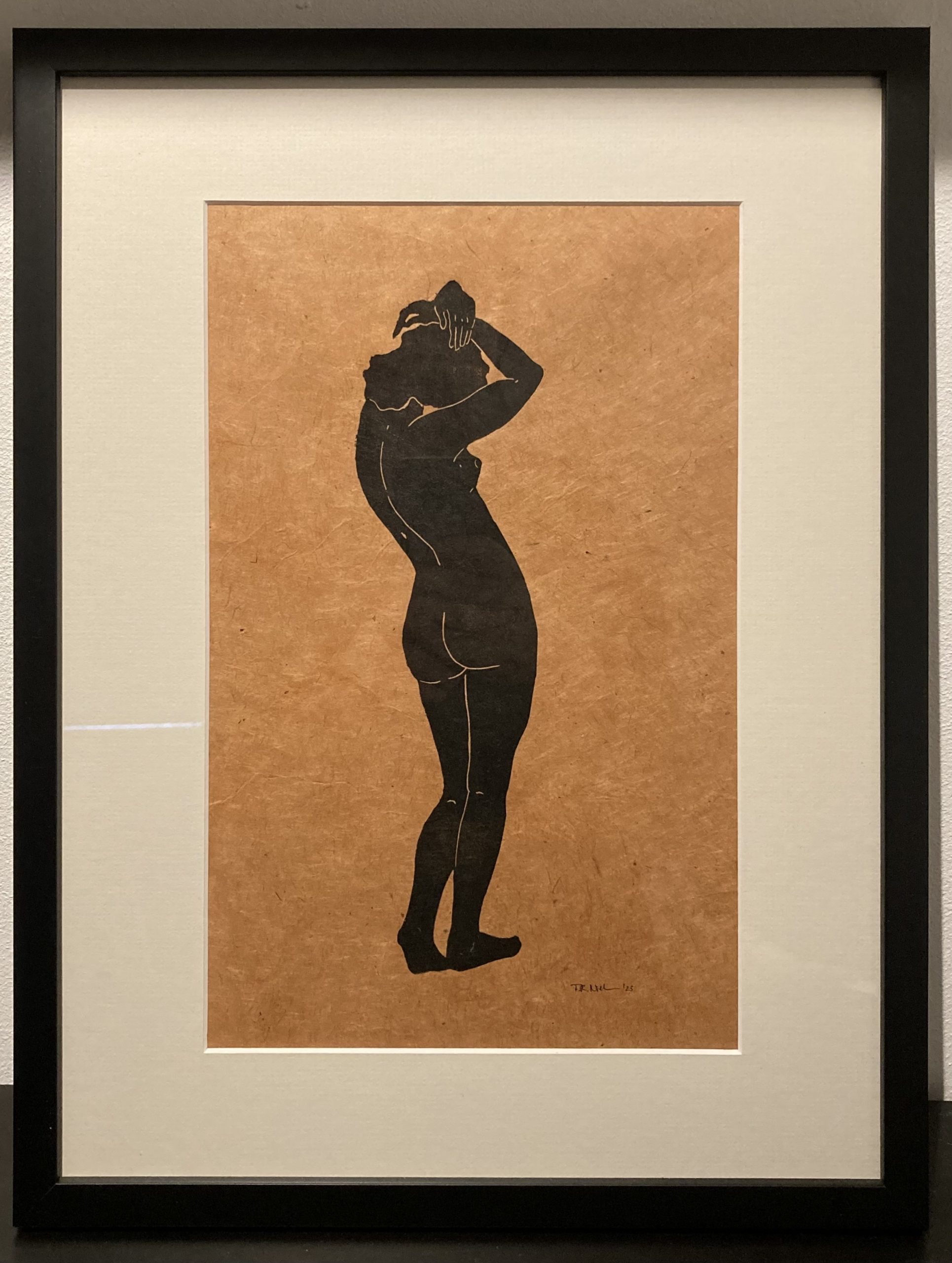 Weiblicher Akt, stehend